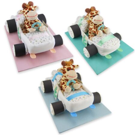 Diaper cake car